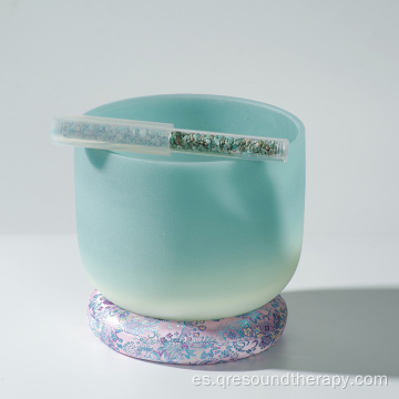 Q&#39;Re Crystal Singing Bowl para cuencos de curación de sonido